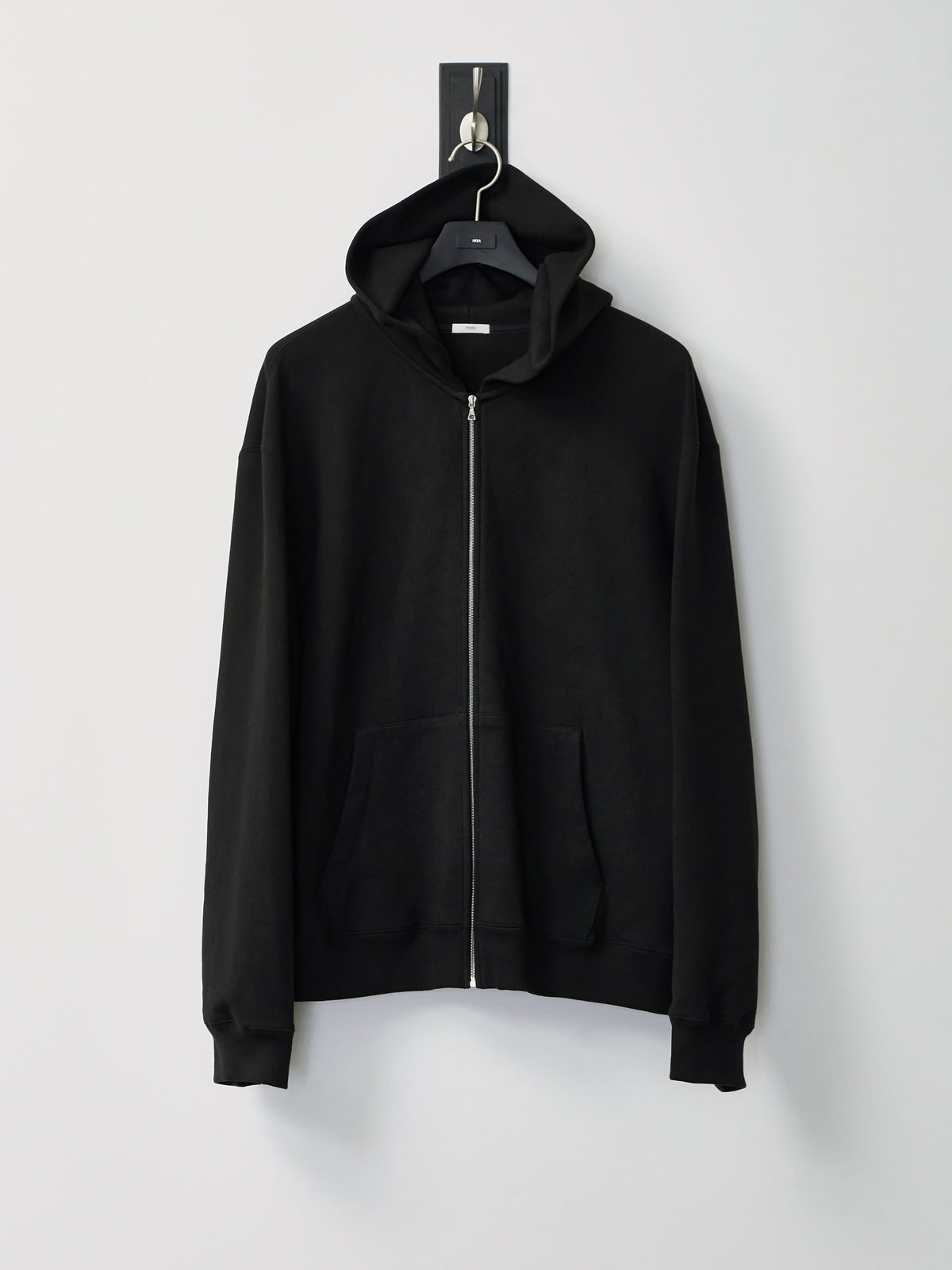 Hood Zip Sweatshirt (Black)