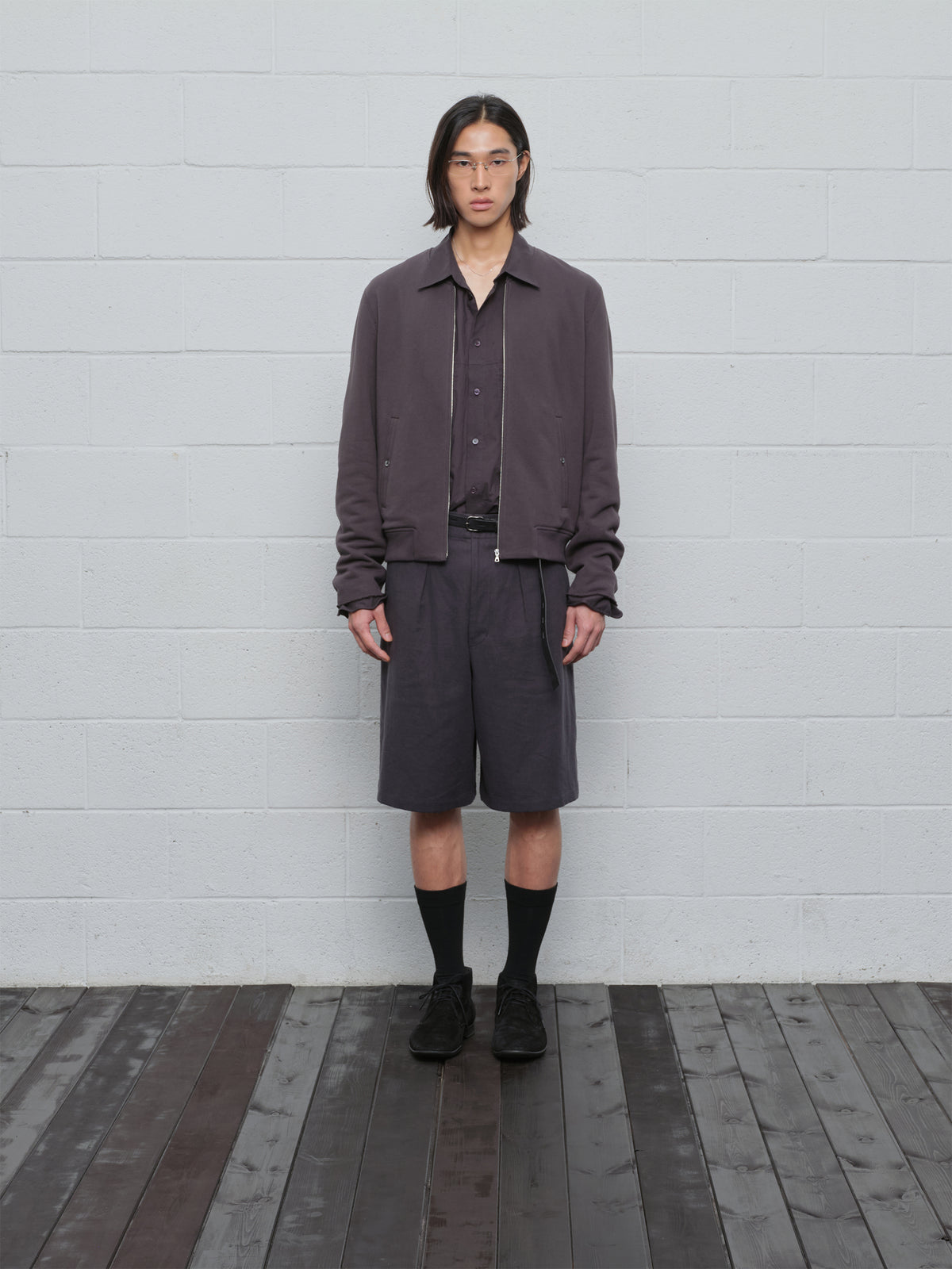 Office Half Trousers (Stone)