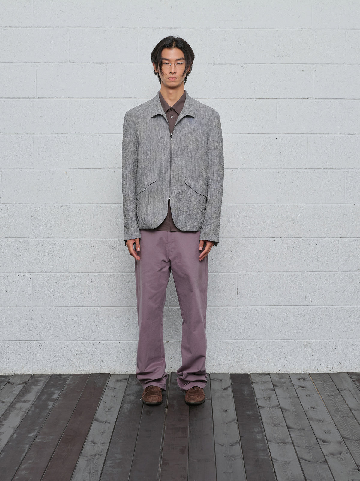 Office Trousers (Lilac)