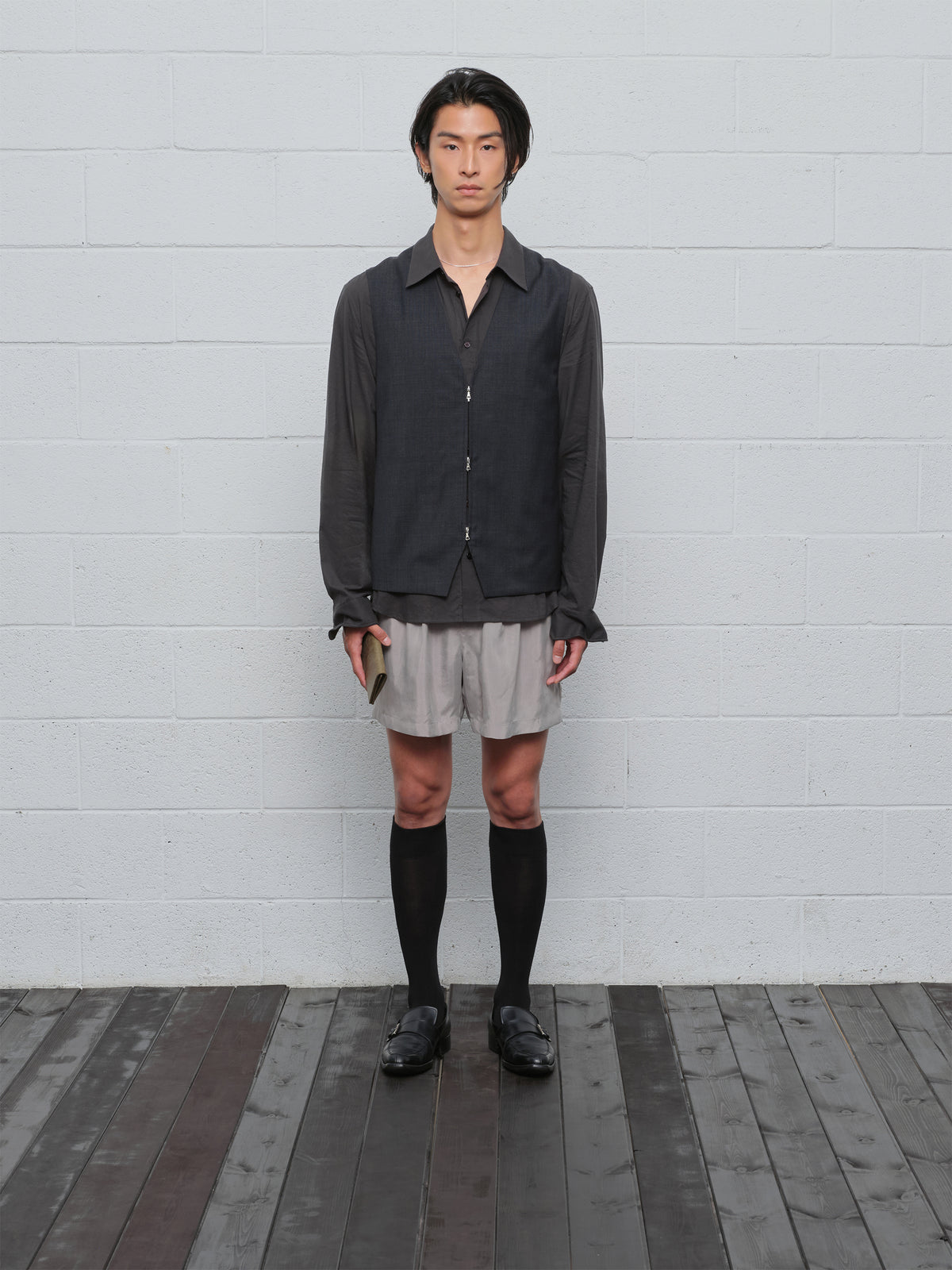 Sofa Shorts (Silver)