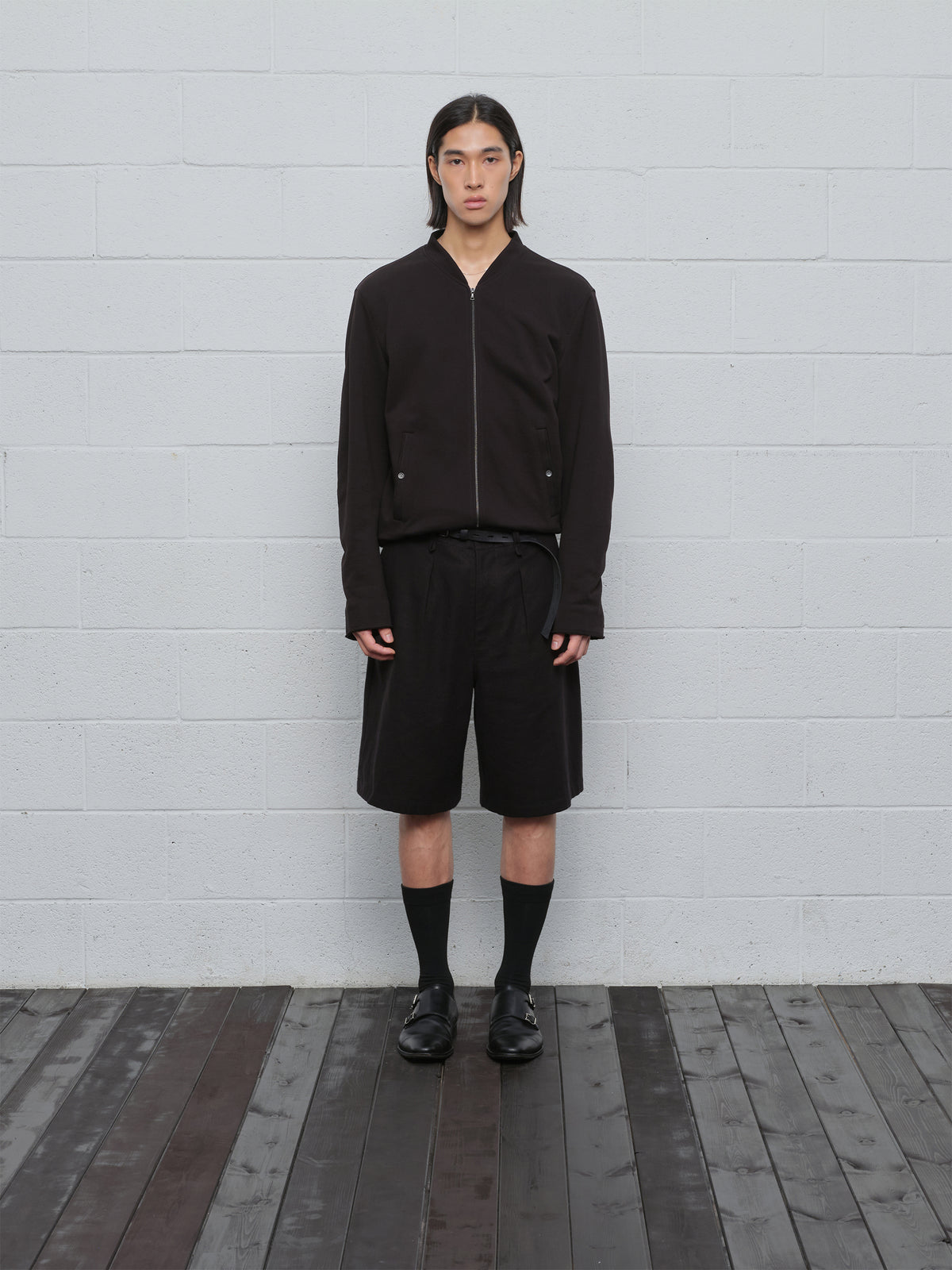 Office Half Trousers (Black)