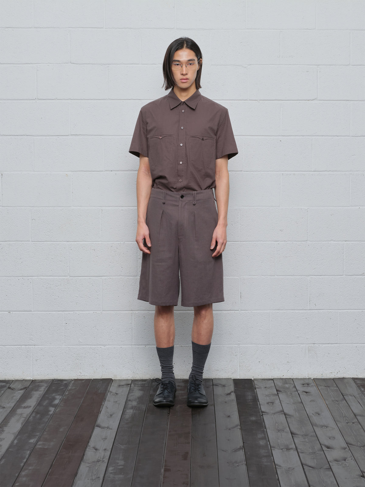 Office Shirt (Mahogany)