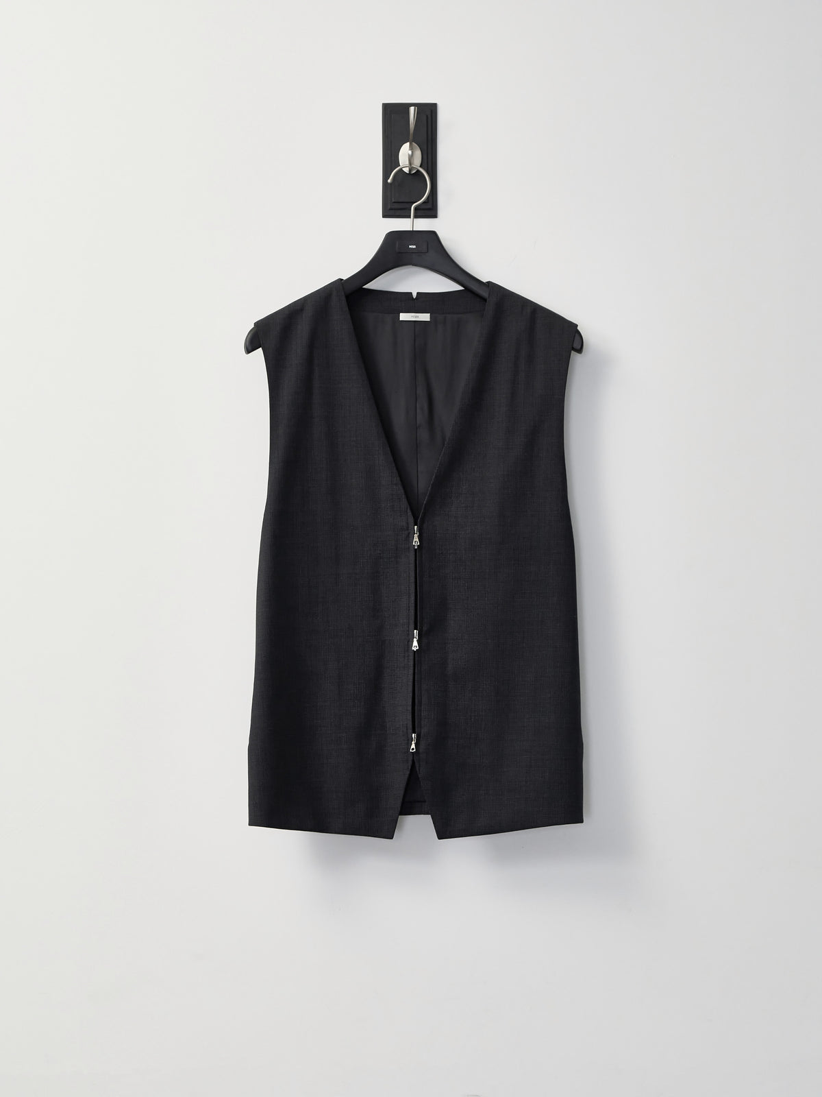 Neutral Vest (Black Check)