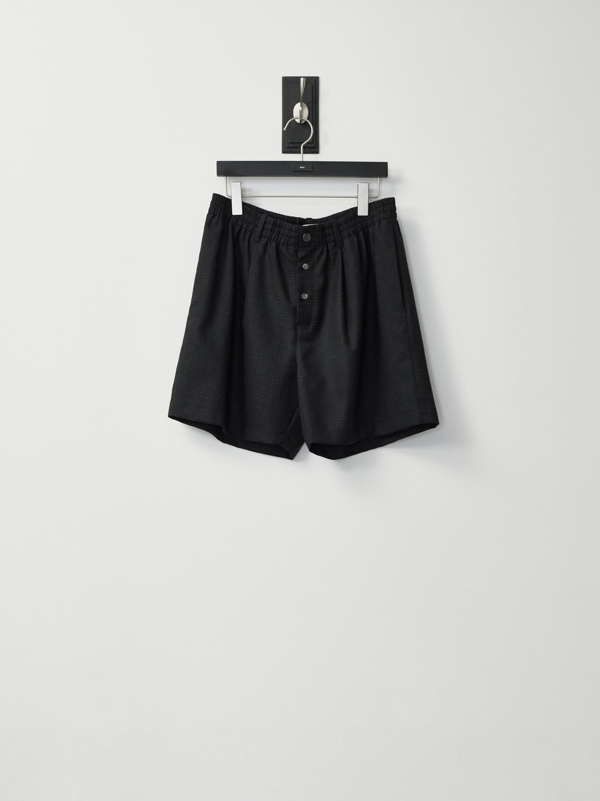 Sofa Shorts (Black Check)